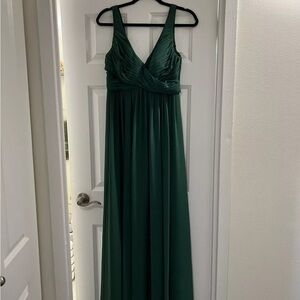 Hunter Green Evening Gown